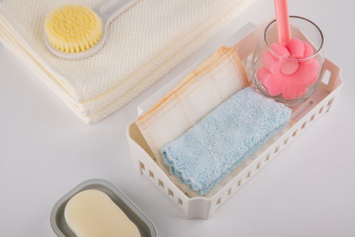 日用品香皂毛巾清潔洗浴洗護用品攝影圖 攝影圖